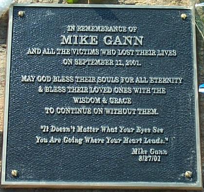 The Mike Gann Memorial in Roswell Park